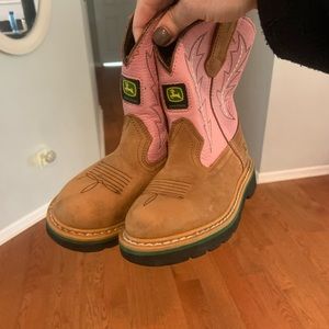 John Deere little girls John Deere boots